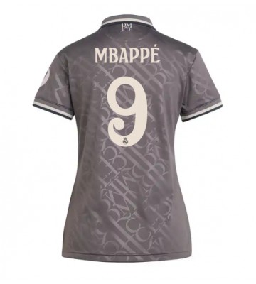 Real Madrid Kylian Mbappe #9 Tredjetröja Dam 2024-25 Kortärmad